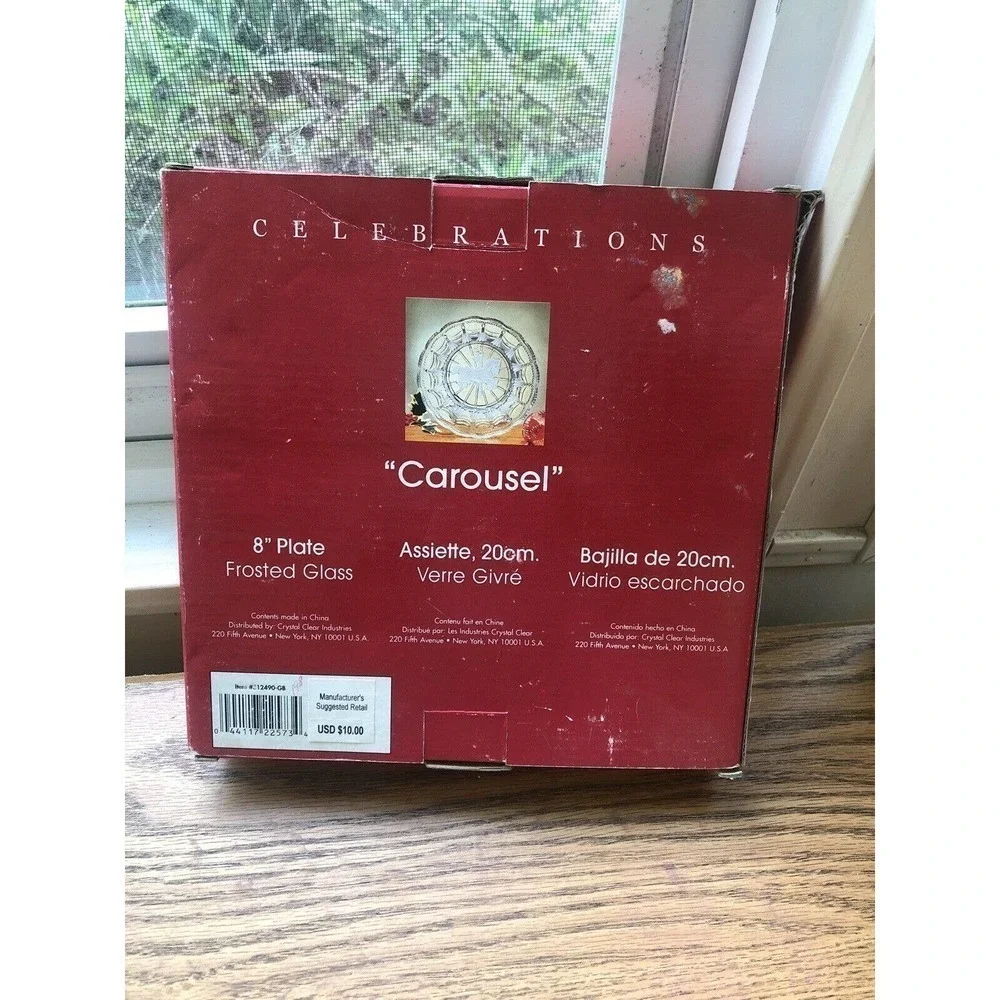 New Celebrations carousel plate